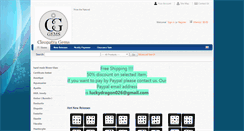 Desktop Screenshot of cleopatra-gemshop.com